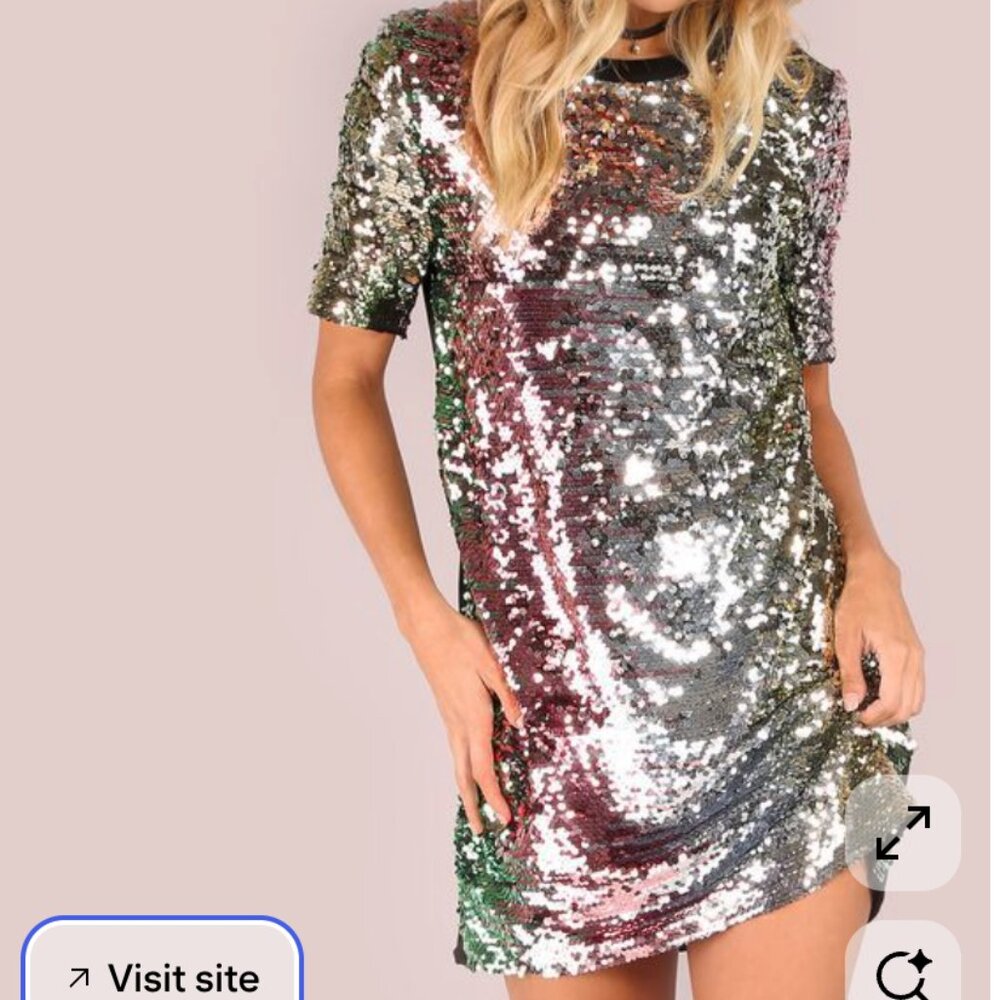 Women's Lulumari Ombre Sequin Dress Size: Small